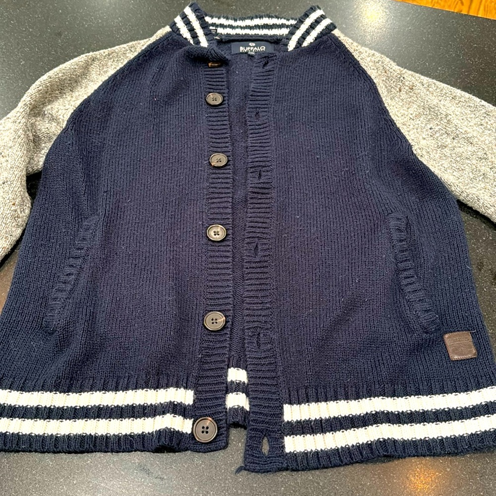 Buffalo david bitton men's button up sweater